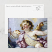 Carte Postale enfant en plein air (Devant / Derrière)