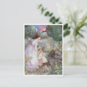 Carte Postale Enfant et mère Vintage Anne Anderson (Debout devant)