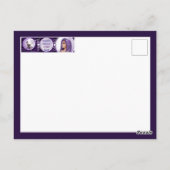 Carte Postale Enfant mauve lune (Dos)