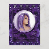 Carte postale enfant Purple Moon (Devant)