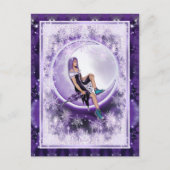 Carte postale enfant Purple Moon (Devant)