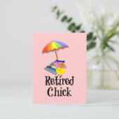 Carte Postale Enfant retraité, Humour de retraite (Debout devant)