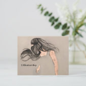 Carte postale enfant sauvage (Debout devant)