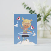 Carte Postale Enfant terrible ! (Debout devant)