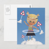 Carte Postale Enfant terrible ! (Devant / Derrière)