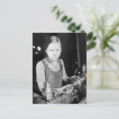 Carte postale enfant vintage (Debout devant)