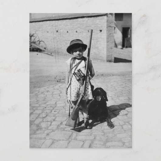 Carte postale enfant vintage (Devant)