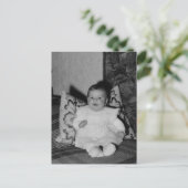 Carte postale enfant vintage (Debout devant)