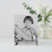 Carte postale enfant vintage (Debout devant)