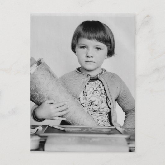 Carte postale enfant vintage (Devant)