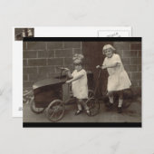 Carte postale Enfants (Devant / Derrière)