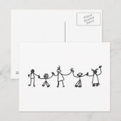 Carte Postale Enfants (Devant / Derrière)