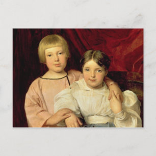 Carte Postale Enfants, 1834