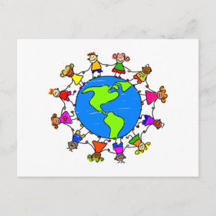 Carte Postale Enfants américains