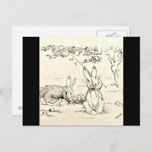 Carte postale-Enfants Art-Beatrix Potter 18 (Devant / Derrière)