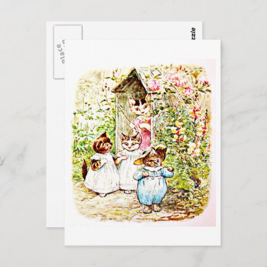 Carte postale-Enfants Art-Beatrix Potter 27 (Devant / Derrière)
