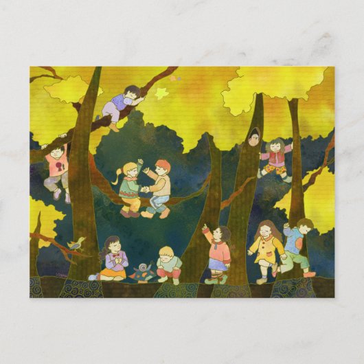 Carte Postale Enfants au paradis (Devant)