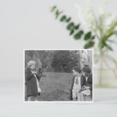 Carte Postale Enfants Avec Caméra (Debout devant)