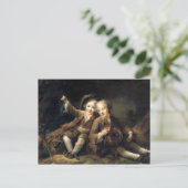 Carte Postale Enfants de Duc de Bouillon - Francois Drouais (Debout devant)