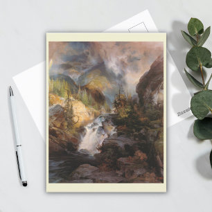 Carte Postale Enfants de la montagne par Thomas Moran