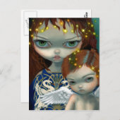 Carte postale "Enfants de Lir" (Devant / Derrière)