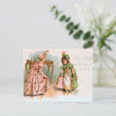 CARTE POSTALE ENFANTS DE NOËL (Debout devant)