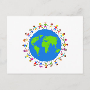 Carte Postale Enfants du monde