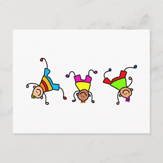 Carte Postale Enfants géniaux (Devant)