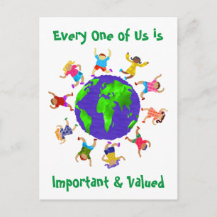 Carte Postale Enfants importants et précieux