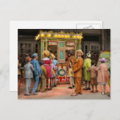 Carte Postale Enfants - Le forain 1941 (Devant / Derrière)