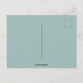 Carte Postale Enfants marchant sur la pointe des pieds dans l'es (Dos)