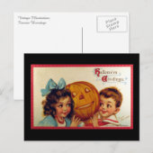 Carte Postale Enfants mignons (Devant / Derrière)