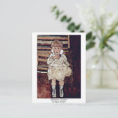 Carte Postale Enfants Sédentaires Par Egon Schiele (Debout devant)