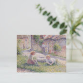 Carte postale Enfants sur l'impressionnisme agrico (Debout devant)