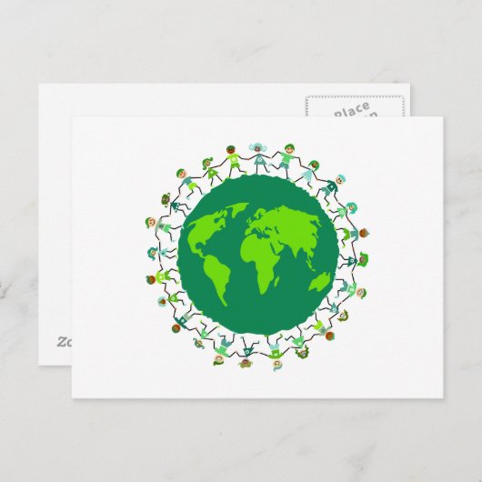 Carte Postale Enfants terrestres (Devant / Derrière)