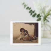 Carte postale Enfants tziganes (Debout devant)