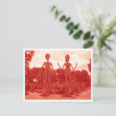 Carte Postale Enfer bouddhiste... Thaïlande (Debout devant)