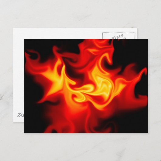 Carte Postale Enfer cadeau (Devant / Derrière)