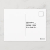 Carte Postale Enfer dans un mème de panier (Dos)