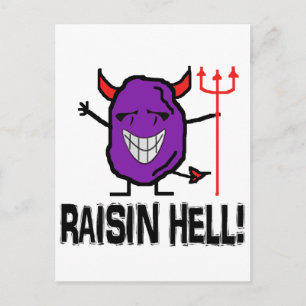 Carte Postale Enfer de Raisin