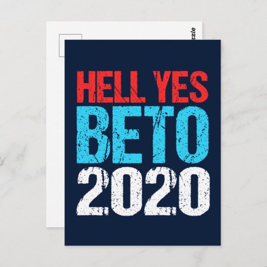 Carte Postale Enfer Oui Beto 2020 (Devant / Derrière)