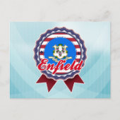 Carte Postale Enfield, CT (Devant)