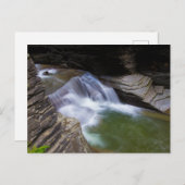 Carte Postale Enfield Glen, Robert H Treman State Park, NY (Devant / Derrière)