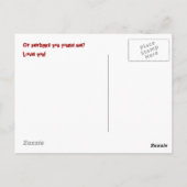 Carte Postale Enfin (Dos)