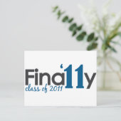 Carte Postale Enfin Classe de 2011 (Debout devant)