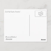 Carte Postale Engadine Dachshund March (Dos)