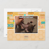 Carte Postale Engagez le mode d'attaque minuscule ! (Devant / Derrière)