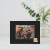 Carte Postale Engagez le mode d'attaque minuscule ! (Debout devant)