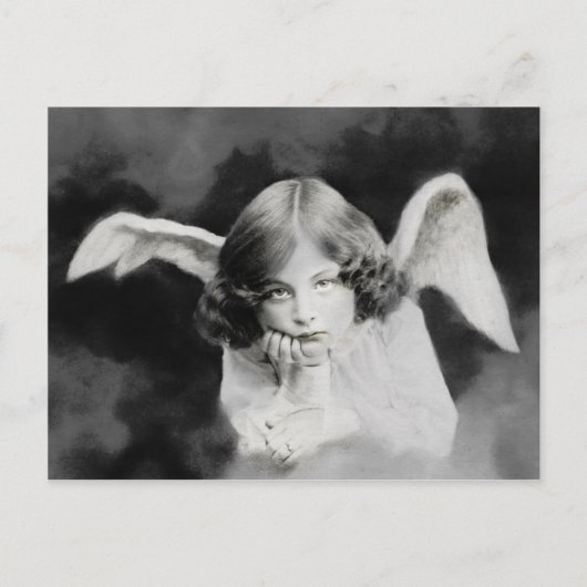 Carte Postale Engel Foto vintage (Devant)