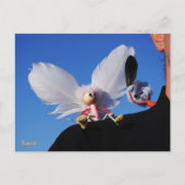 Carte Postale Engel fubby sur mon épaule avec Monster stimulant (Devant)